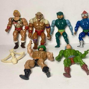 Mattel He-Man Masters Of The Universe (MOTU) 80’s Vintage Action Figure Lot